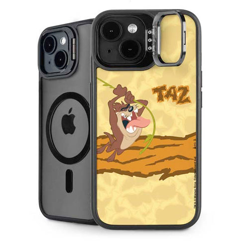 Looney Tunes Tasmanian Devil Rope Swing iPhone 14 Kickstand Case